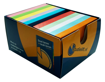 Doosje leer- en mindmapkaartjes